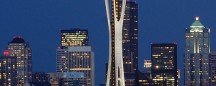 apartments in seattle: space needle