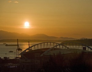 apts seattle: seattle bridge