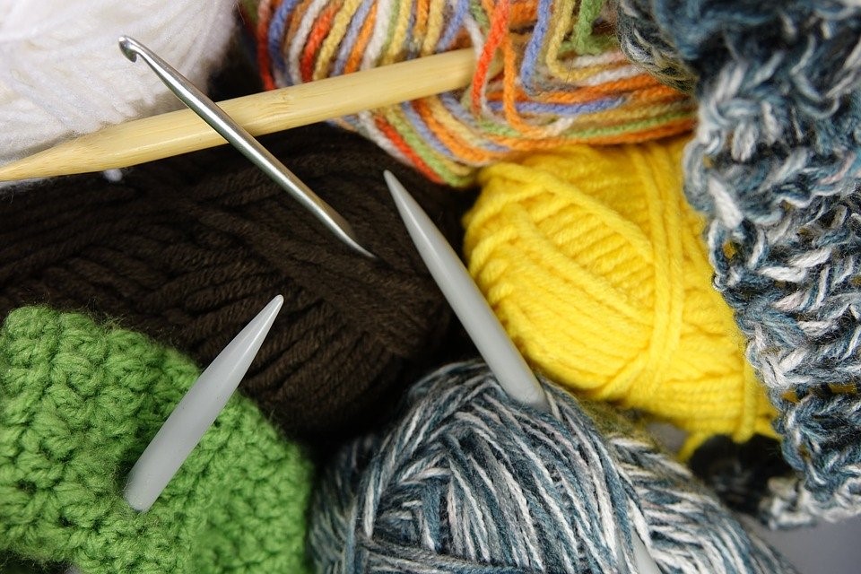 Wool, Knit, Cat'S Cradle, Hand Labor, Knitting Needles