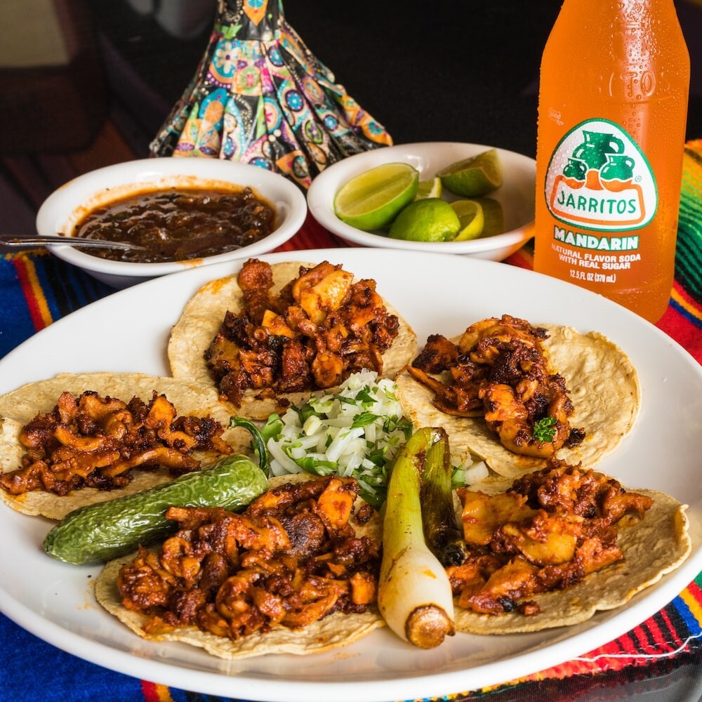 Plate of tacos